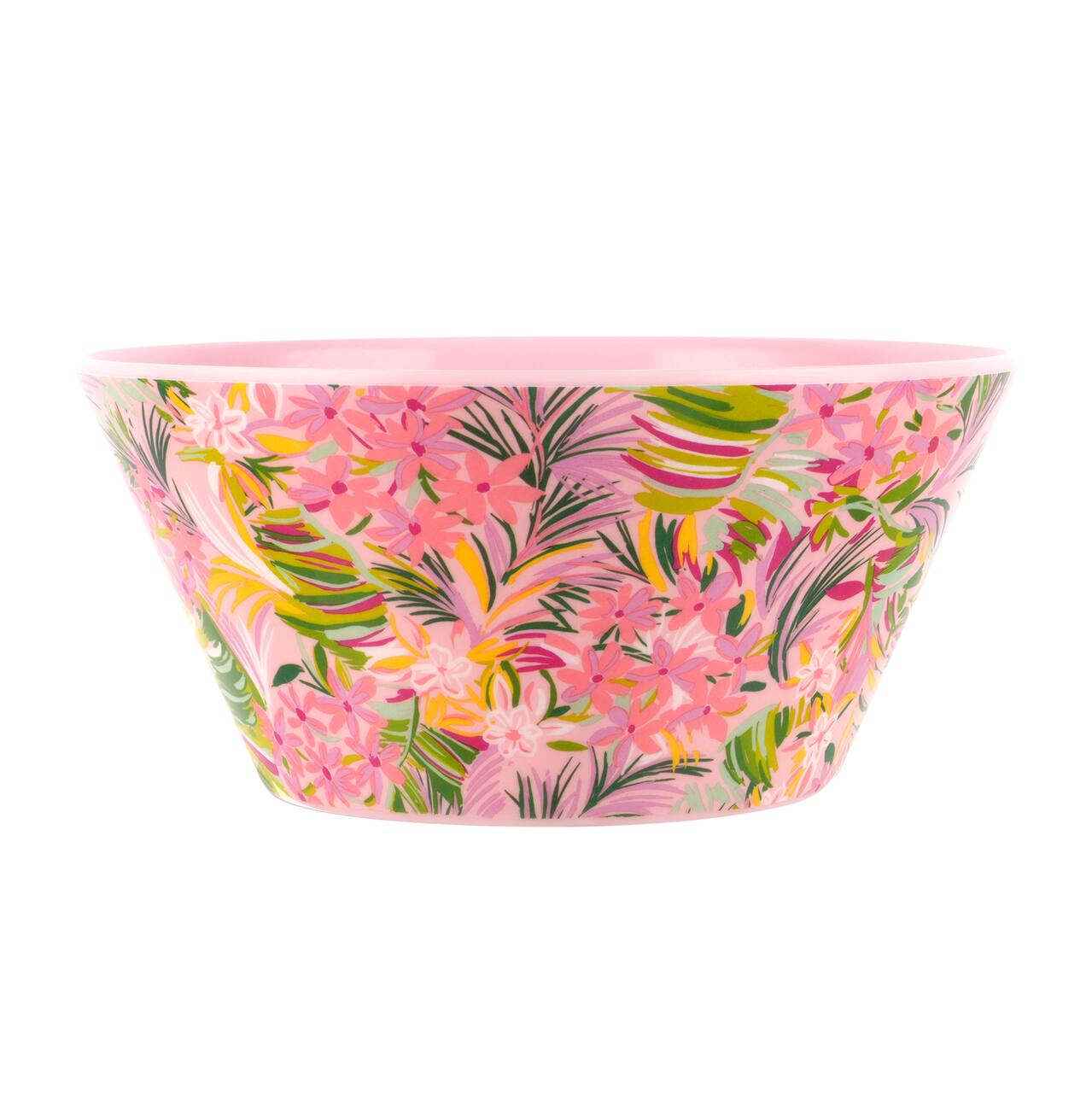 Small Pink Floral Melamine Platter by Ashland®